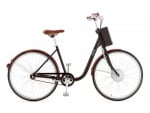 Електрически велосипед  Askoll  EB1, Черен / Кафяв